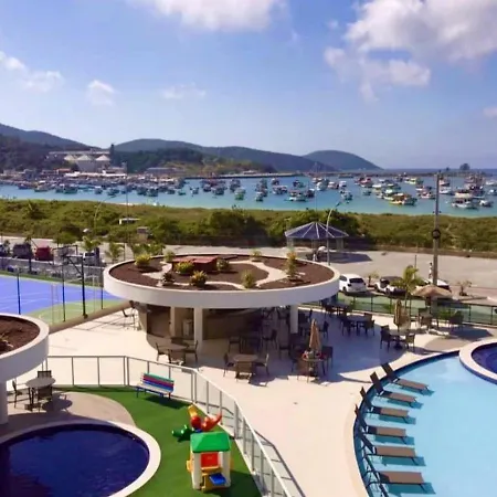 Apartamento frente ao Mar em Resort Pé na Areia-3